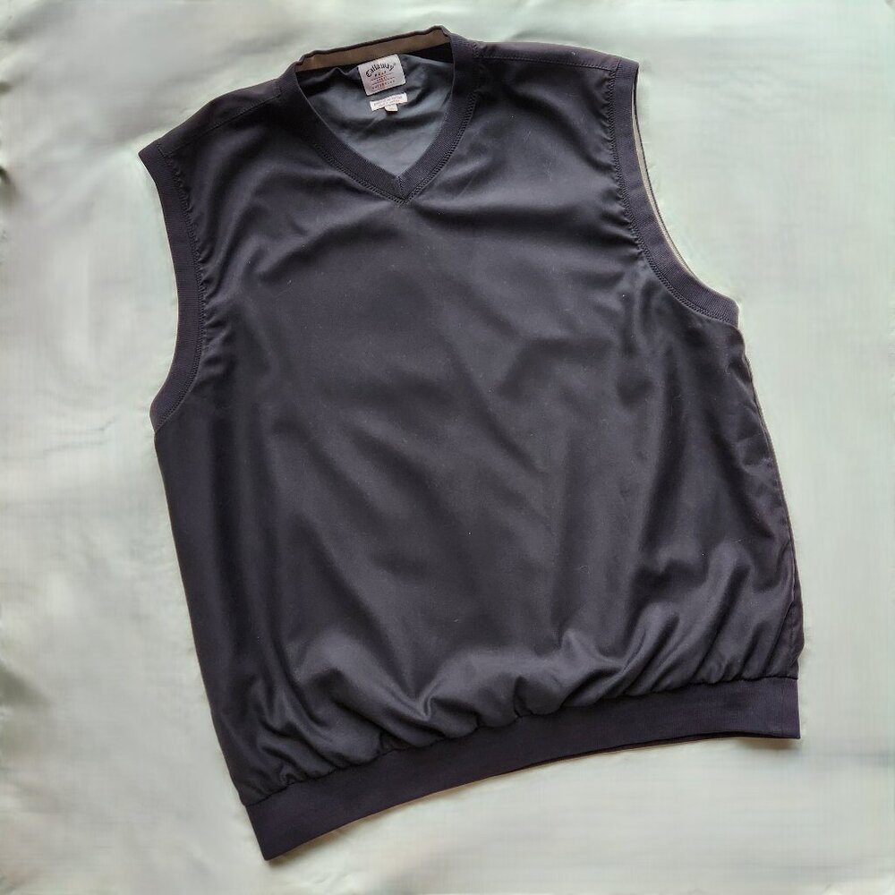 Men's Calloway Brushed Microfiber Golf Vest Size XL
